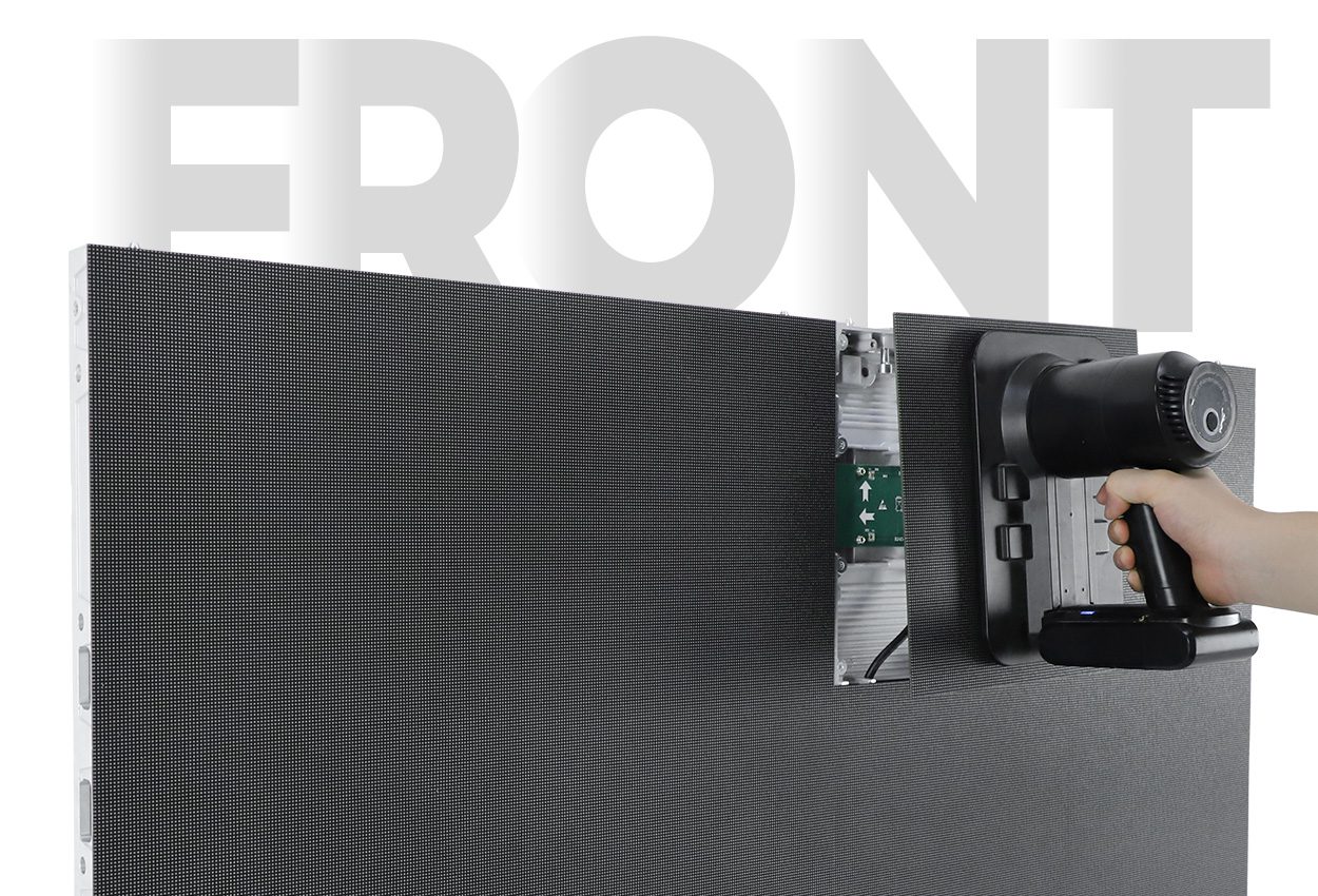 EA250WH5 indoor LED display Convenient Front Service