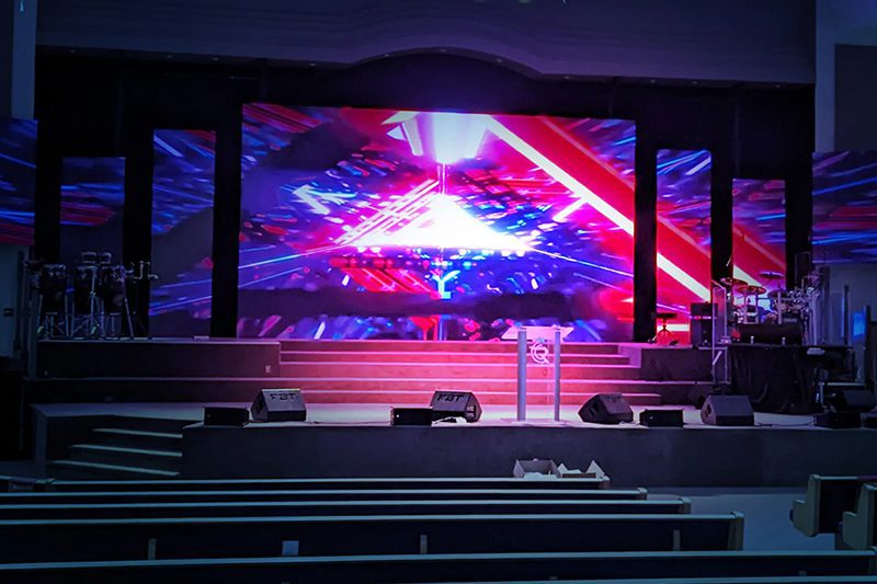 church Church LED display