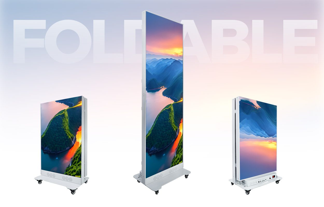 Foldable Poster LED Screen 1 Foldable Poster LED Screen 1