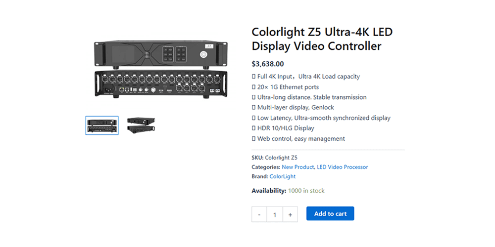 Colorlight Z5 LED Controller