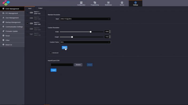 NovaStar H5 Video Wall Splicer
