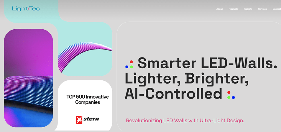 1.2LightnTec Karlsruhe LED Display Manufacturer LightnTec Karlsruhe LED Display Manufacturer