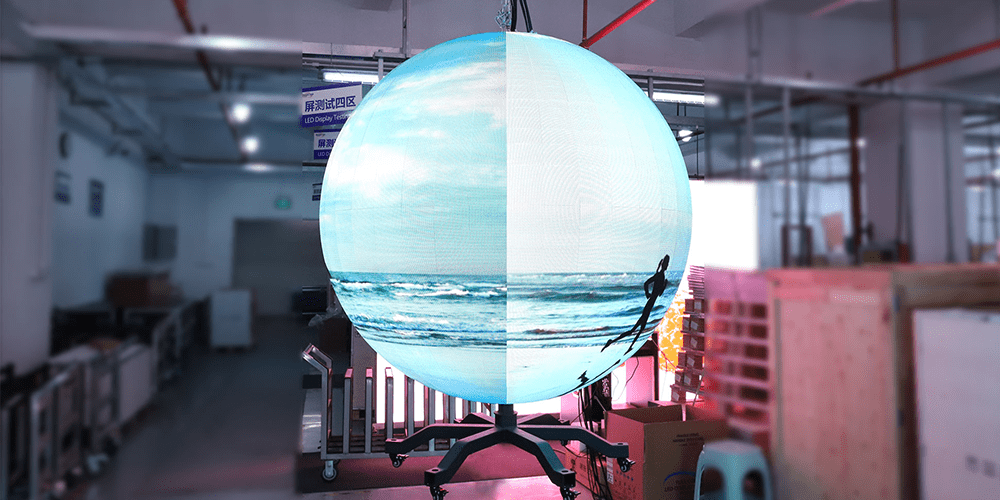 Flexible LED Screen-Spherical LED Display Flexible LED Screen-Spherical LED Display