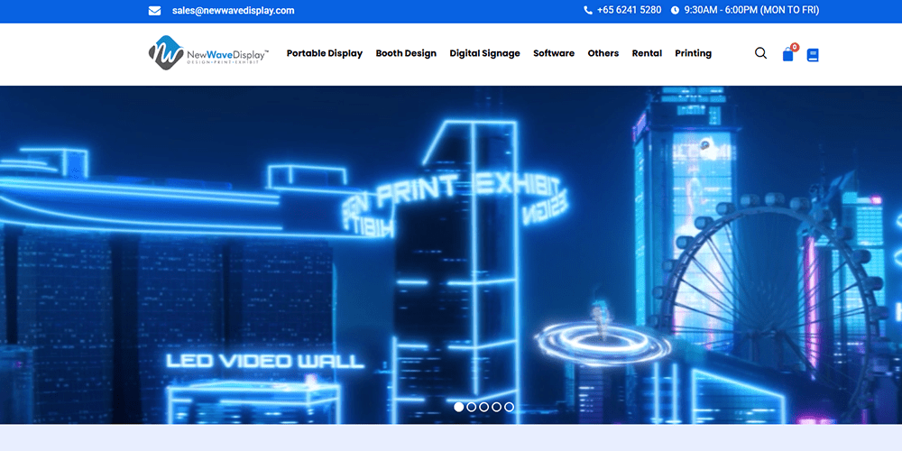 1.12 New Wave Display- LED Display Suppliers in Singapore 1.12 New Wave Display- LED Display Suppliers in Singapore