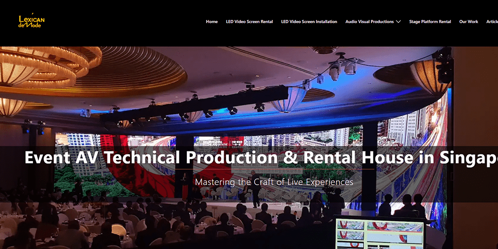1.19 Lexican – LED Display Suppliers in Singapore 1.19 Lexican - LED Display Suppliers in Singapore