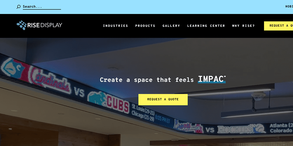 1.12 Rise Display- LED display supplier Rise Display- LED display supplier