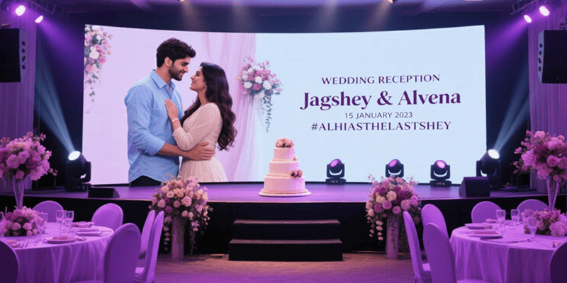 wedding LED screen -7 wedding LED screen