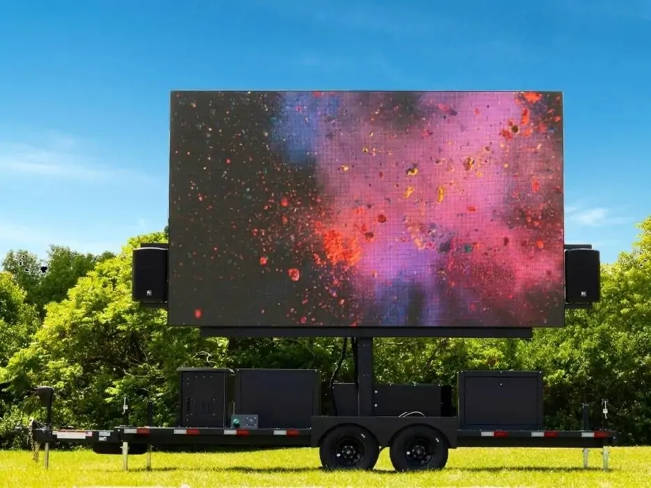 Mobile Trailer LED Display Mobile Trailer LED Display