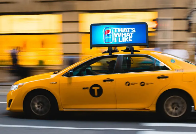 Taxi Top LED Display Taxi Top LED Display