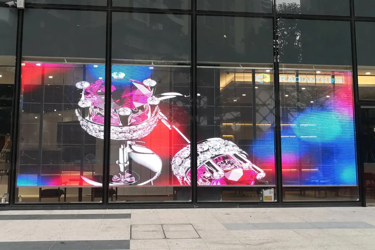 Transparent LED Screens Transparent LED Screens