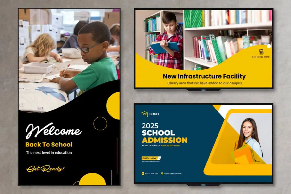 Digital Signage for Schools