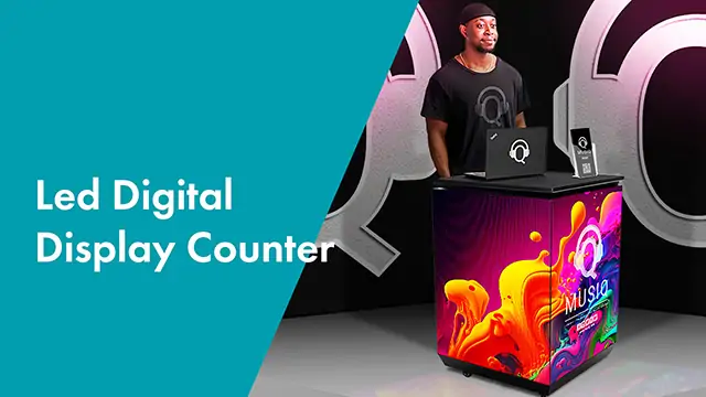 LED Screen for Retail Counters 1 LED Information Board