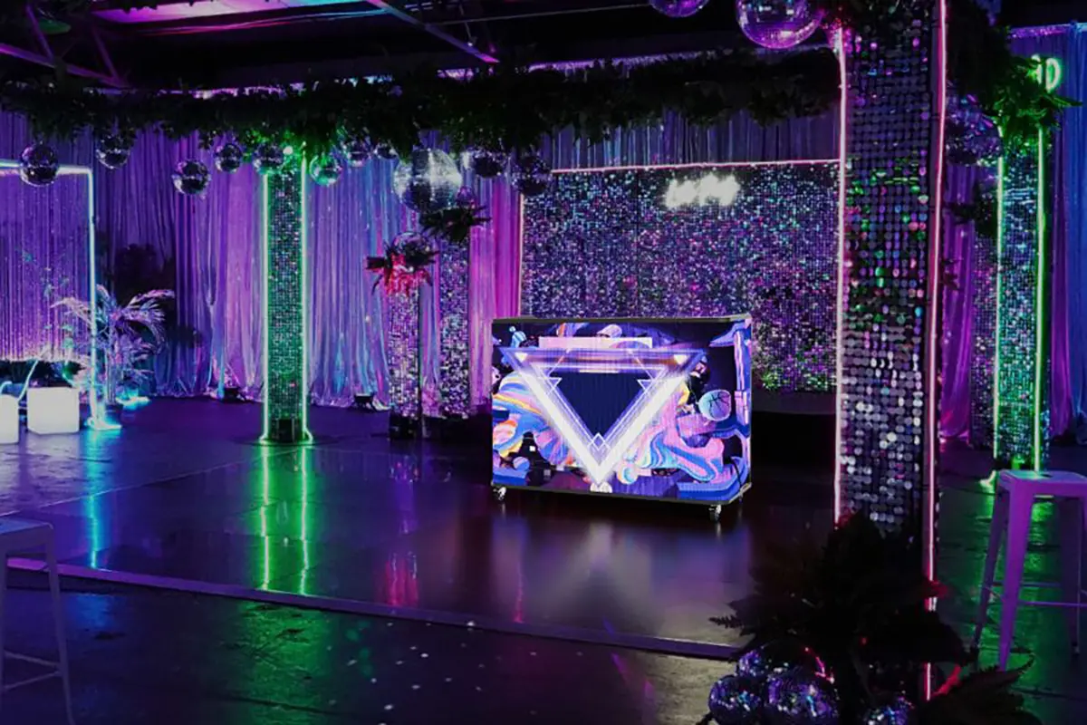 Curved DJ Booths