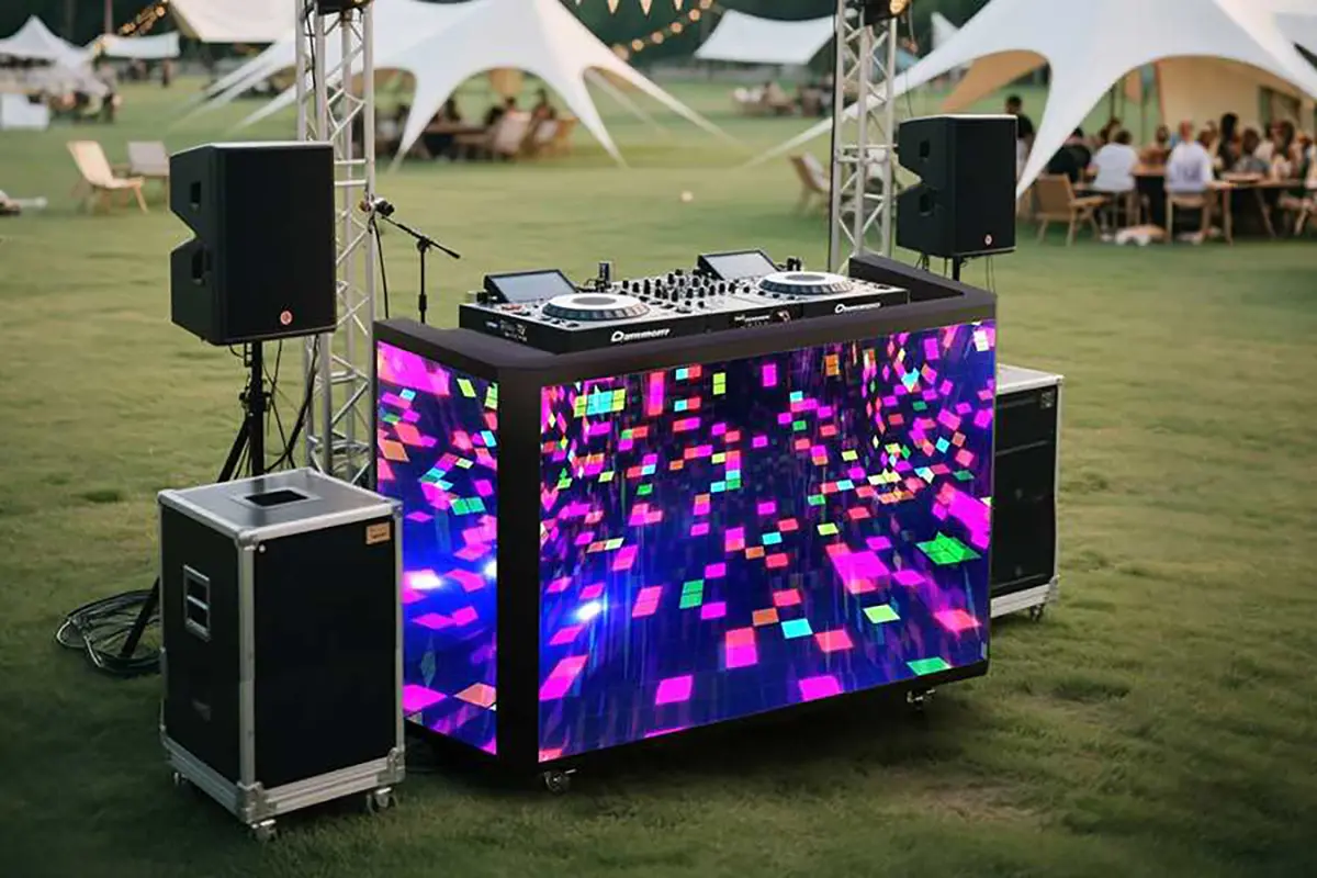 Mobile DJ screen