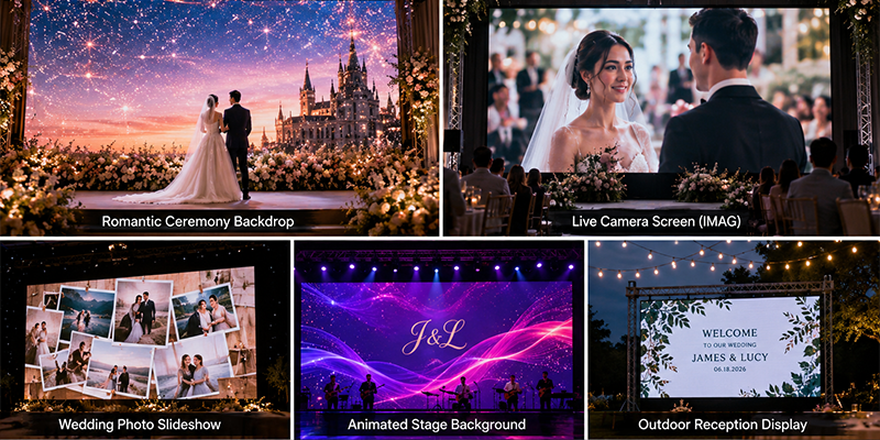 wedding LED screen -9 wedding LED screen -